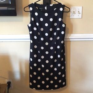 New! Navy blue knee length dress
